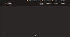 Desktop Screenshot of casatibudapesthotel.com